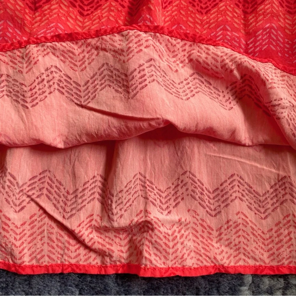 🪭 TCHIBO BOHO PINK CORAL HIGH WAIST MAXI SKIRT! - Picture 9 of 13